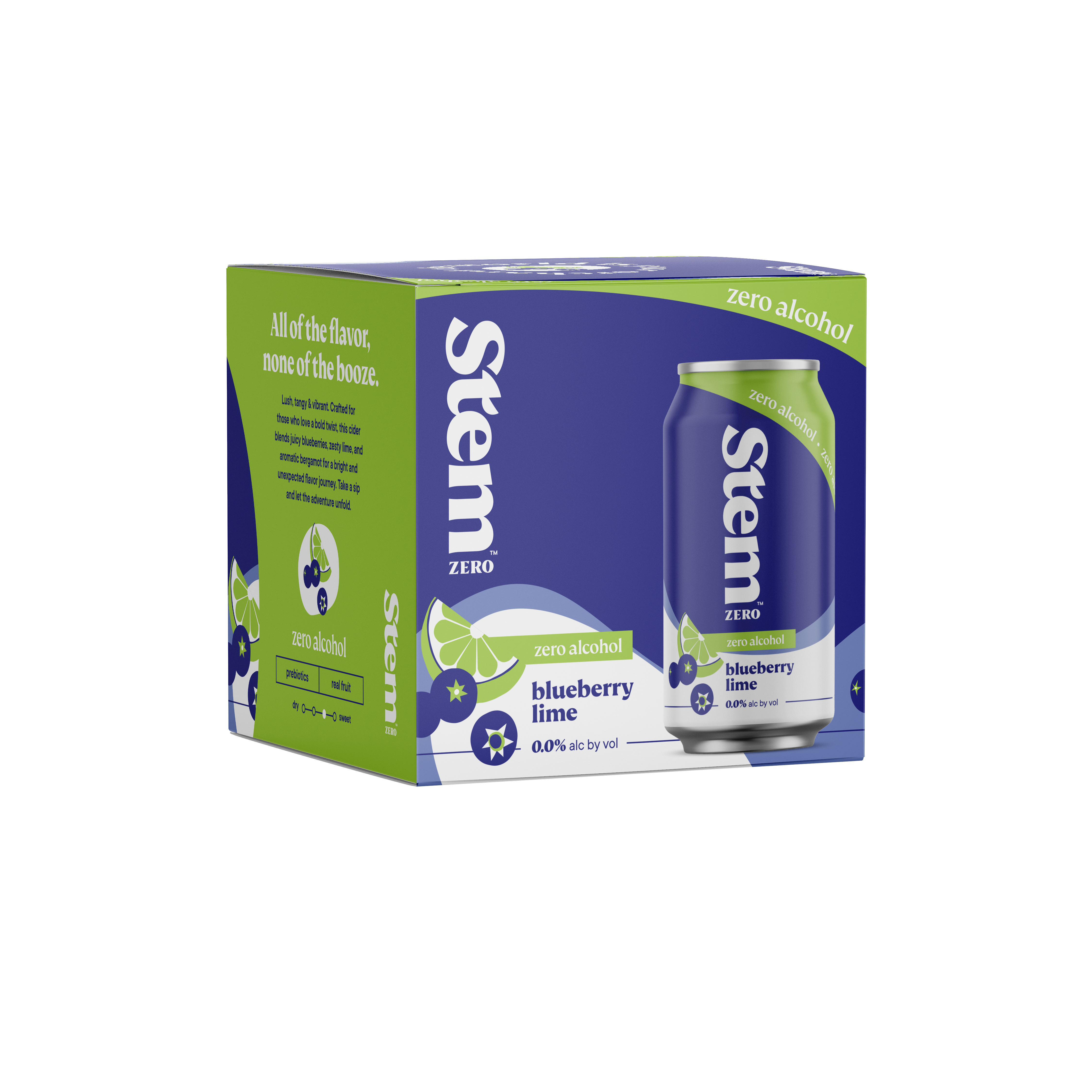 stem zero: blueberry lime package